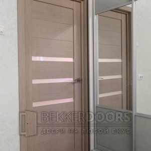Дверь Темпо 15 ПО велюр Бруно 3D (ст. мателюкс)