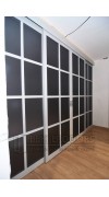 Классическая раздвижная перегородка №106111