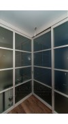 Угловая раздвижная перегородка №105888