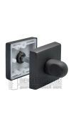 Завёртка сантехническая  LUX-WC-SQ NERO черный