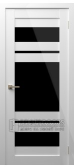 Дверь Модерн 10 ПО Белый глянец