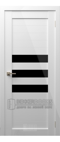 Дверь Модерн 4 ПО Белый глянец