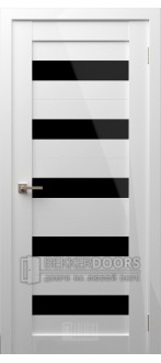 Дверь Модерн 6 ПО Белый глянец