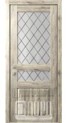 Дверь Кантри 4 ДО Дуб санремо темный Ромбы Дверь Кантри 4 ДО Дуб санремо темный Ромбы