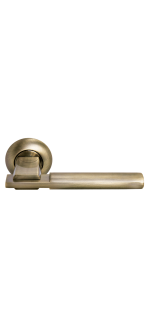 Дверная ручка MH-13 MAB/AB матовая античная бронза/античная бронза