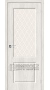 Дверь Скинни-13 ПО Casablanca White Сrystal